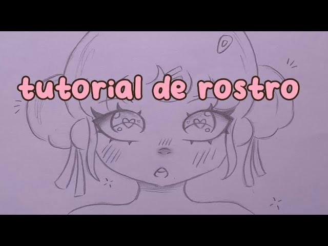 Tutorial on how to draw animated faces // ✨