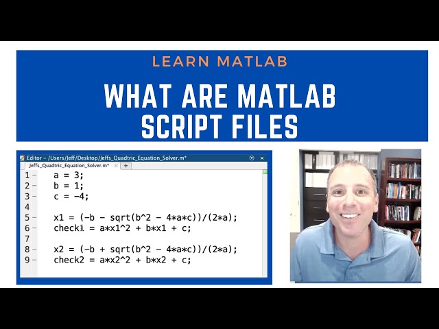 What are MATLAB script files