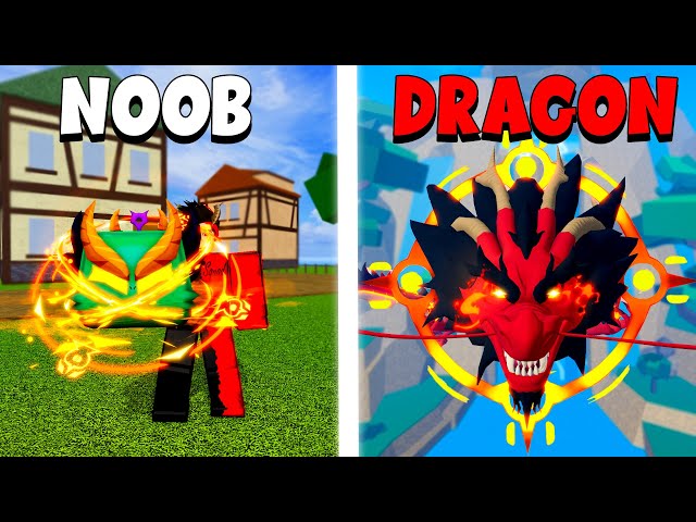 Noob To Pro With DRAGON REWORK in Blox Fruits!