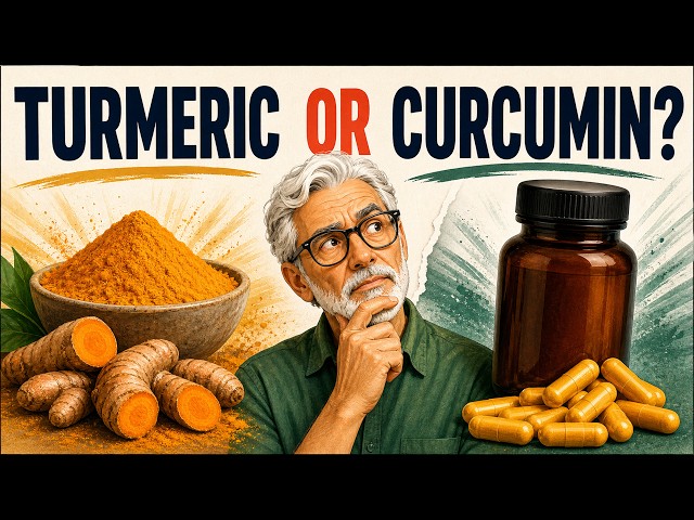 Turmeric After 50: Food vs Curcumin Supplements — What Science Studied