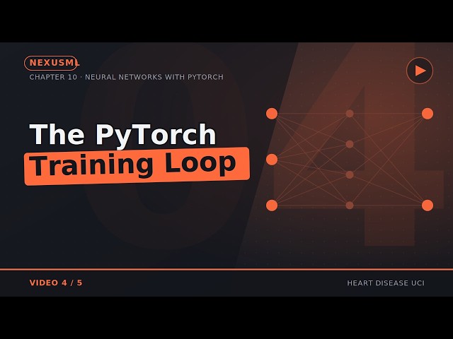 The PyTorch Training Loop From Scratch (No Shortcuts)