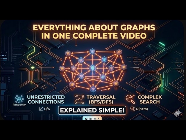 The Only Graph Data Structure Video You’ll Ever Need!