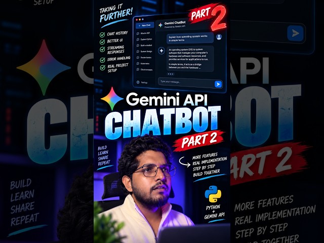 Building Chatbot with Python #part2 #shorts #coding #software