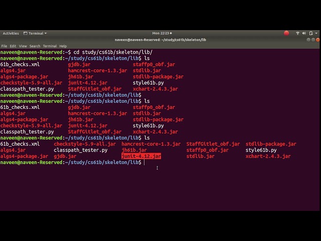 Java classpath in linux, ubuntu