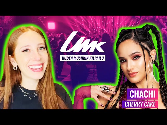 LET US REACT TO UMK 2026 // CHACHI - "CHERRY CAKE" (FINLAND EUROVISION 2026)