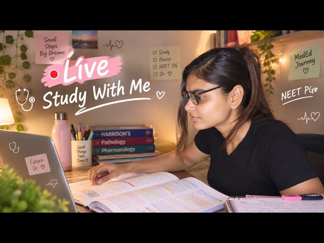 live study with me session #pomodoro#live