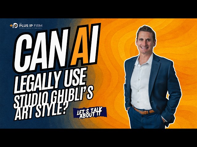 🎨 Can AI Legally Use Studio Ghibli’s Art Style? Let’s Talk About It