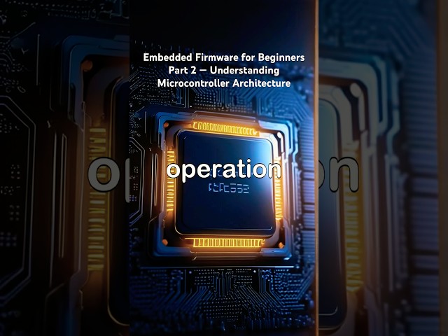 Microcontroller Architecture