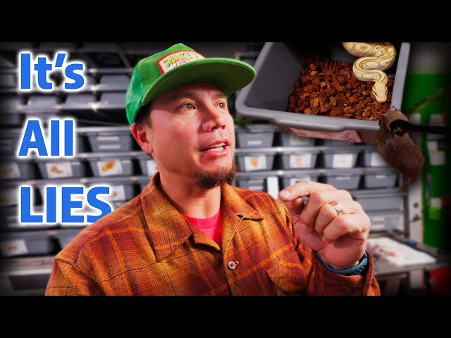 Feeding the LIES of this Reptile Reality