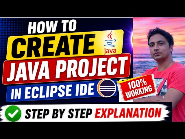 How to Create a Java Project in Eclipse IDE | Complete Beginner Tutorial