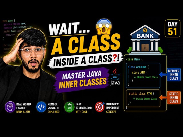 Class Inside a Class!? 😱 Java Inner Classes Explained [2026]