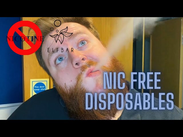 NICOTINE FREE DISPOSABLES -  ELFBAR 0MG NO NICOTINE