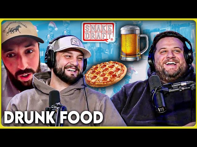 Experts Rank The Best Drunk Food | Blind Draft (Ft. Dana Beers & Marty Mush)