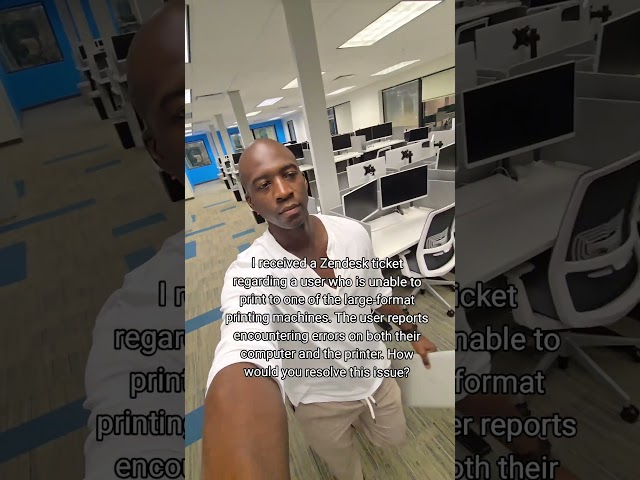 I Work as an IT Support Specialist