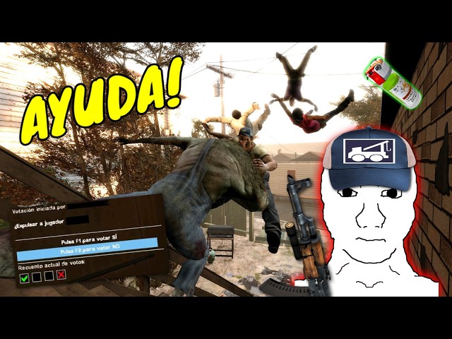 MOMENTOS "xD" VERSUS en Left 4 Dead 2 😂🤣#funnymoments