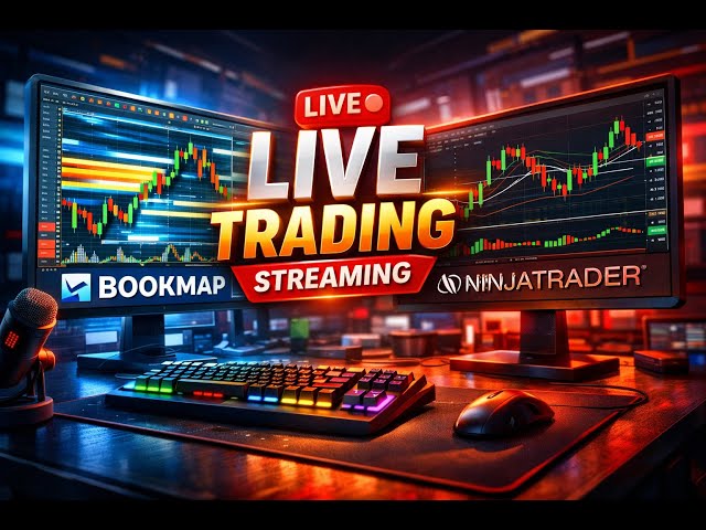 Bookmap Live 🔴 Gold | XAUUSD & GC Futures | Order Flow, Heatmap & Footprint (LIVE) | with VSA Future