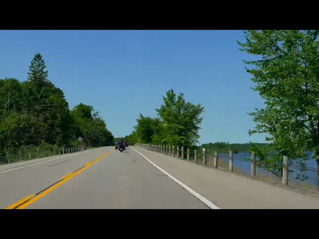 Driving from Ottawa to Owen's Sound in 21 minutes ⏩ Time lapse 