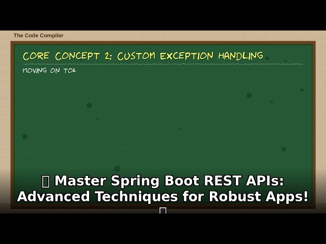 🚀 Master Advanced Spring Boot REST APIs in Java! Build Robust Apps & Boost Your Skills 🛠️