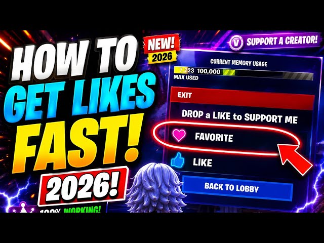 Fortnite Creative: How to Get More Favorites & Likes!