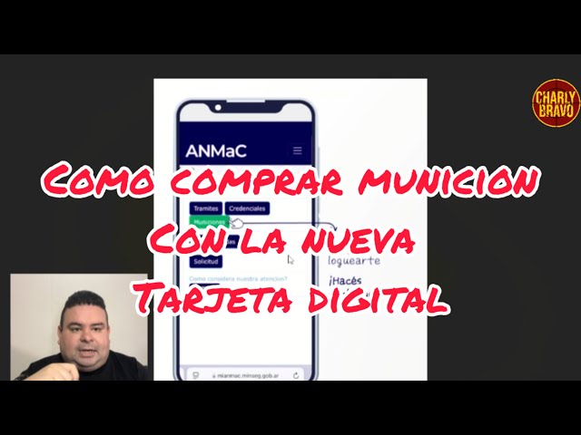 Como comprar municiones con la nueva Tarjeta Digital de Anmac