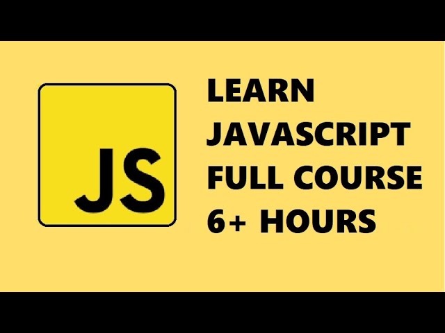 JavaScript Full Beginners Course [2024]