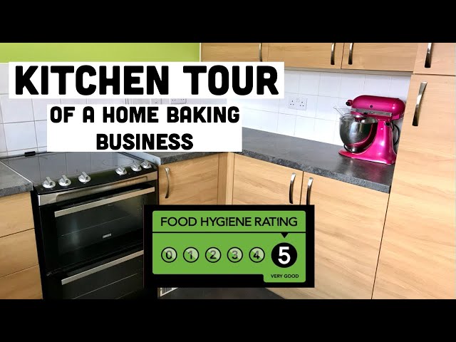 Kitchen Tour Of A UK Home Baking Business (5* EHO Rating) - Storage/Organisation/Tips/Advice