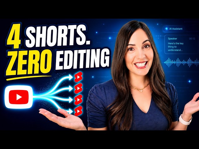 My AI Video Editing Workflow: How I Make 4 Shorts Without Editing