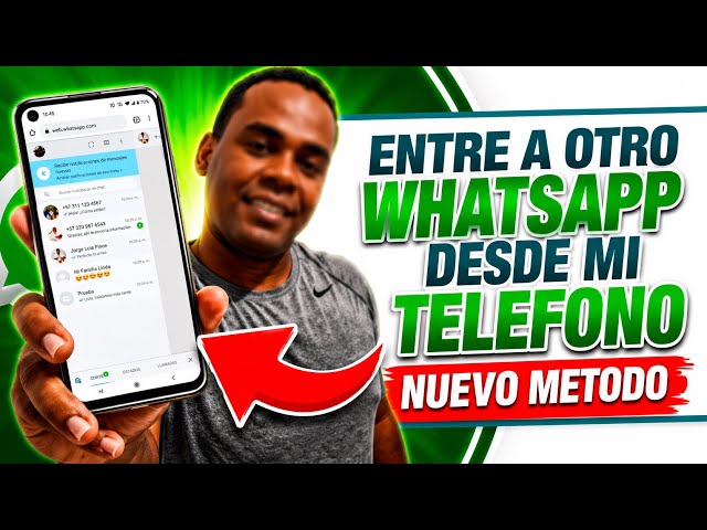Así ENTRE a otro WhatsApp desde mi TELEFONO | NUEVO METODO