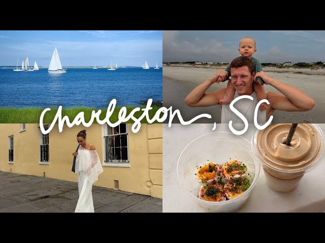 CHARLESTON VLOG | exploring the city, the best coffee ever, and flying with an 8 month old...
