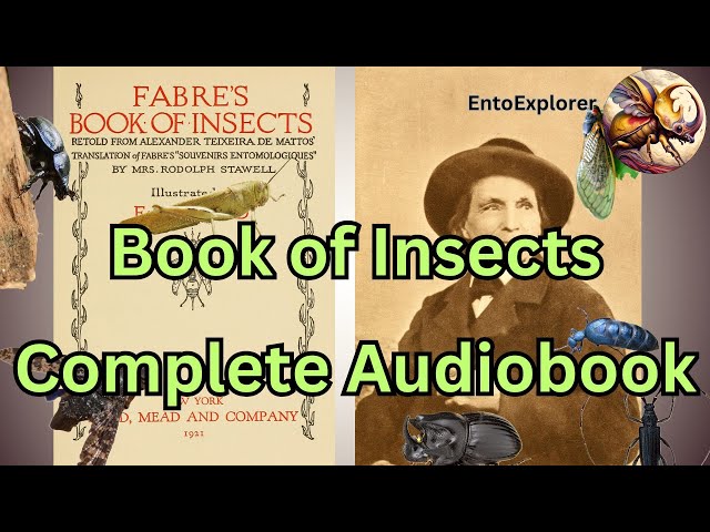 Book of Insects - Complete Audio book - Jean Henri Fabre 1921