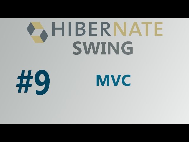 JPA Hibernate Tutorial:  #9 MODEL VIEW CONTROLLER | Apache Netbeans | hibernate in netbeans