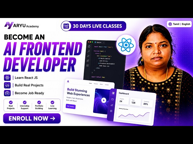 Become a Job-Ready Frontend Developer in 30 Days | HTML CSS JavaScript React JS