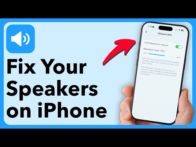 iPhone Speakers Not Working? There's An Easy Fix!
