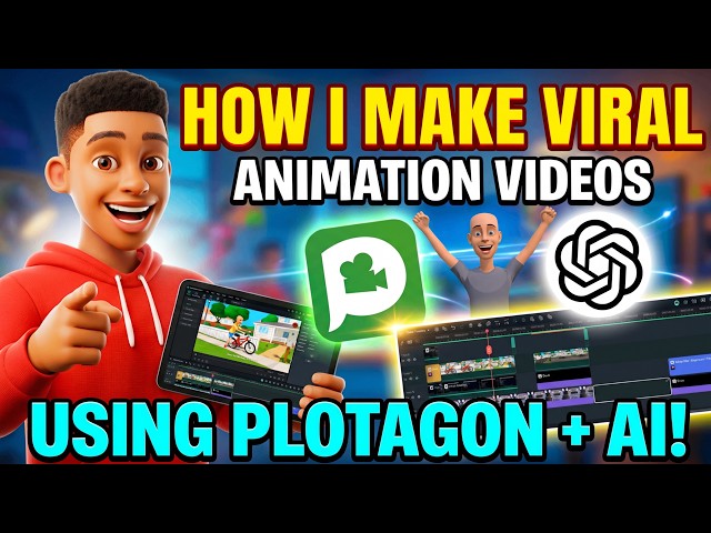 How to Make Grounded Animation Videos like KING'S STUDIO style using Plotagon + AI.. Full Breakdown