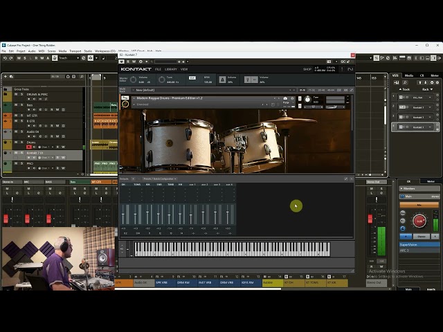 Modern Reggae Drums for Kontakt