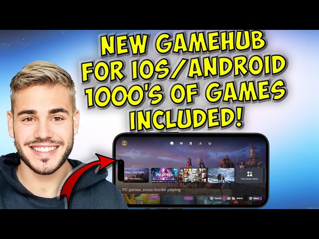 How To Setup GameHub Emulator on iOS/Android!! (ALL GAMES INCLUDED)