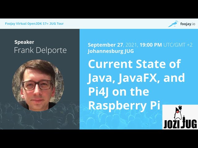 Current state of Java, JavaFX, and Pi4J on the Raspberry Pi