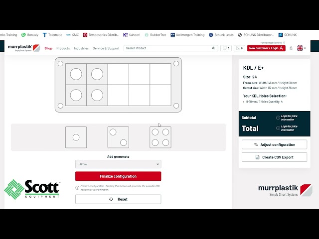 How to Use the Murrplastik Cable Entry Configurator Software | Tutorial by Scott Equipment Company