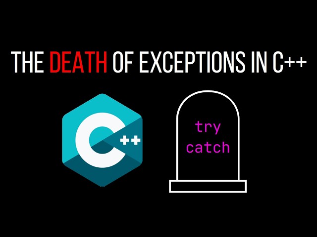 The Death of Exceptions in C++