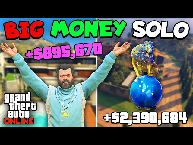 Top 10 Best Ways To Make Money SOLO in GTA 5 Online! (Updated)