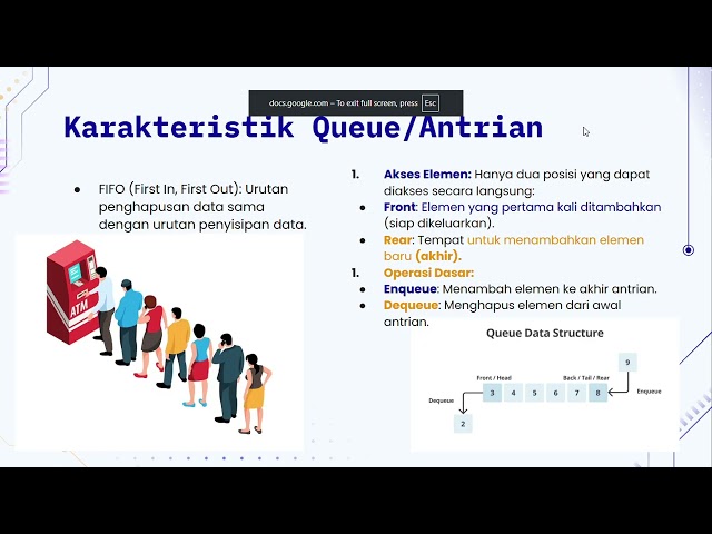 TuWeb 2 Stuktur Data (Array, Linked List, Queue, Stack) dan Dasar-dasar Java