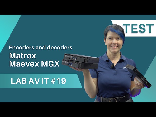 Video Wall Without a Programmer or Expensive Networks? Matrox Maevex MGX in Practice