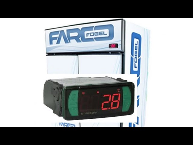 actualizar frizer farco con termostacto foull gauge.