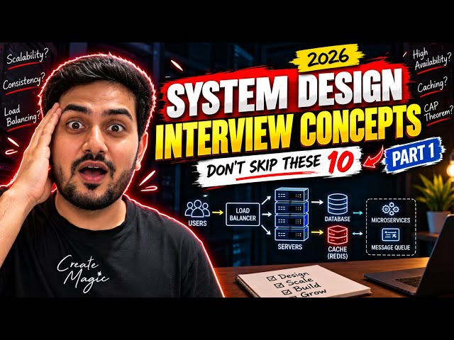 Top 10 System Design Concepts Most Developers Learn Too Late | Part 1