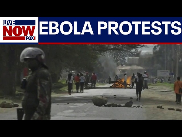 Hundreds protest outside Kenya Ebola quarantine center for US citizens