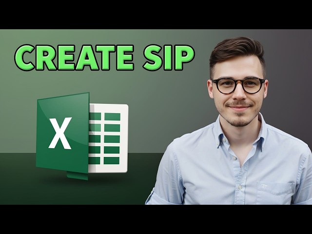 How To Create Sip Calculator In Microsoft Excel [2026 Guide]