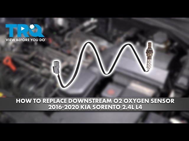How to Replace Downstream 02 Oxygen Sensor 2016-2020 Kia Sorento 2.4L L4