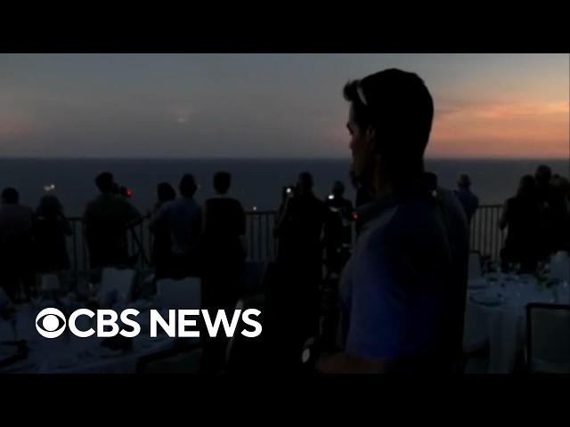 Watch: Cheers in Spain during solar eclipse's moment of totality