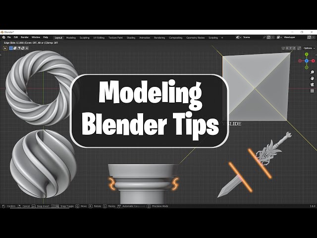 10 Essential Tips To Improve Your Workflow in Blender