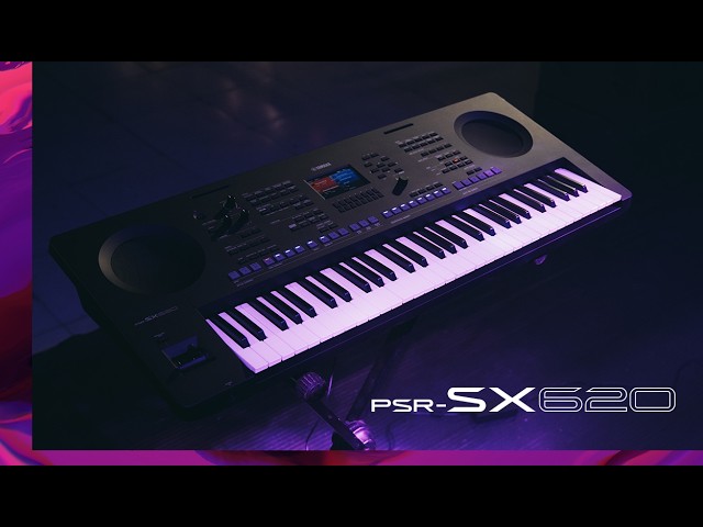 NOVO Teclado Arranjador PSR-SX620 Yamaha